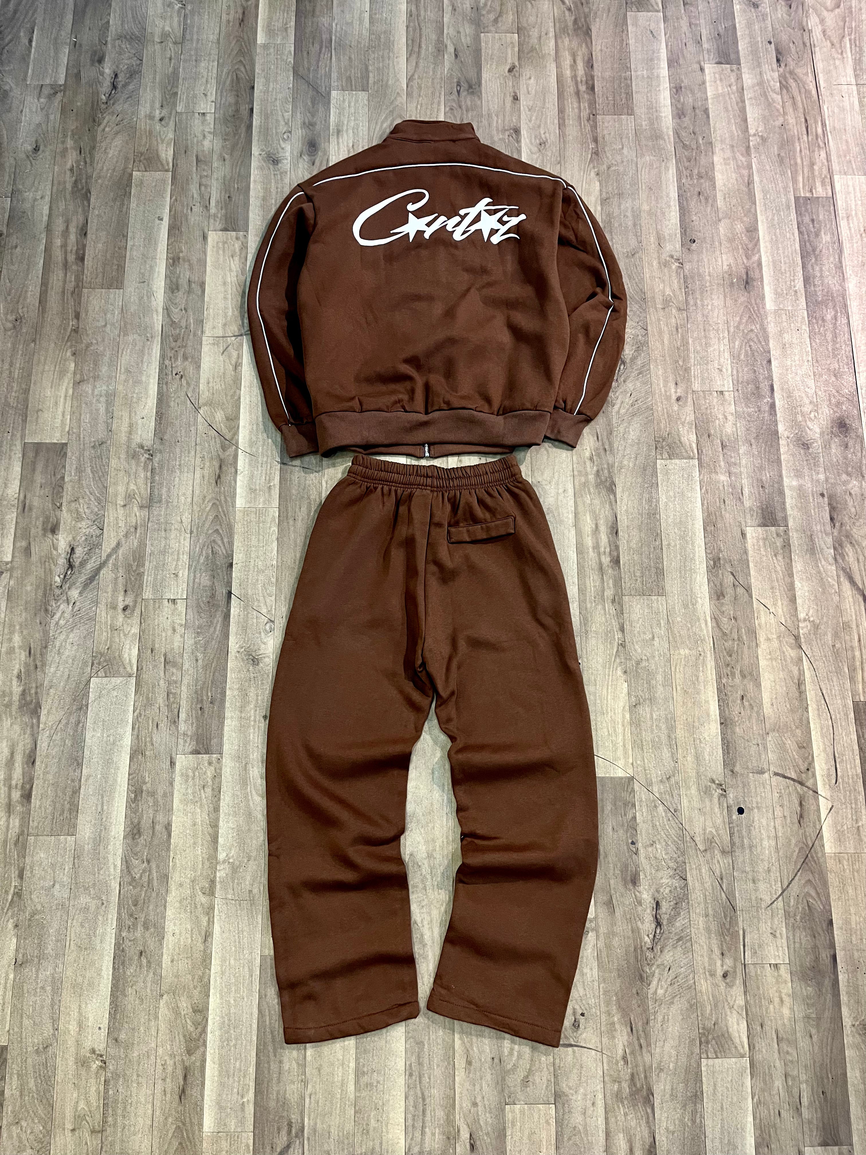 CORTEIZ TRACKSUIT BROWN