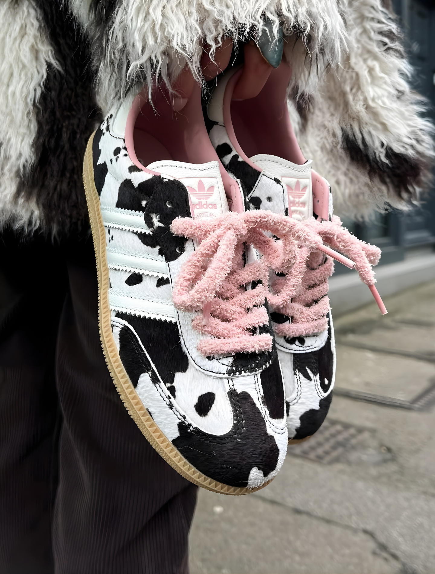 ADIDAS SAMBA OG COW PRINT
