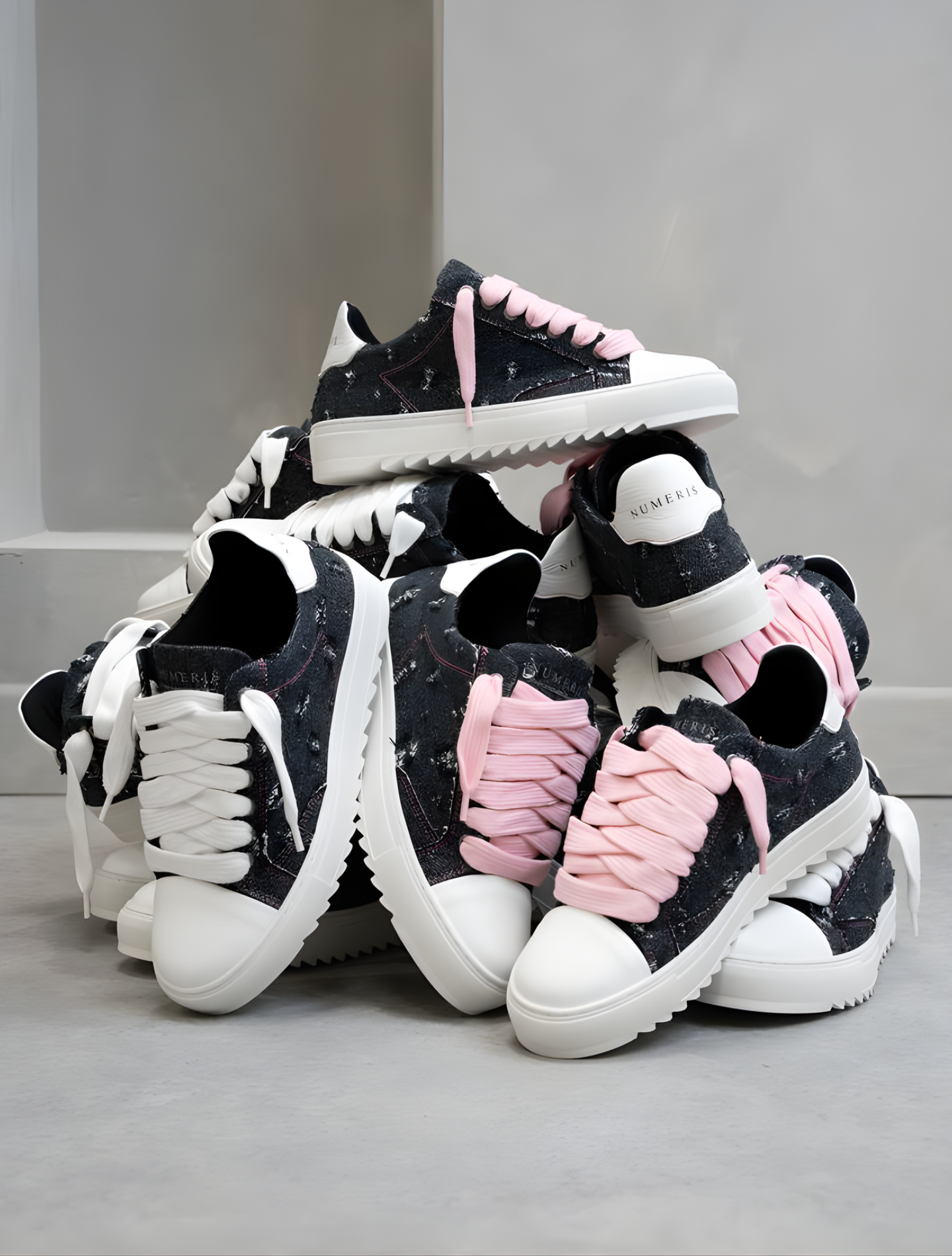 NUMERIS ATELIER PINK DENIM