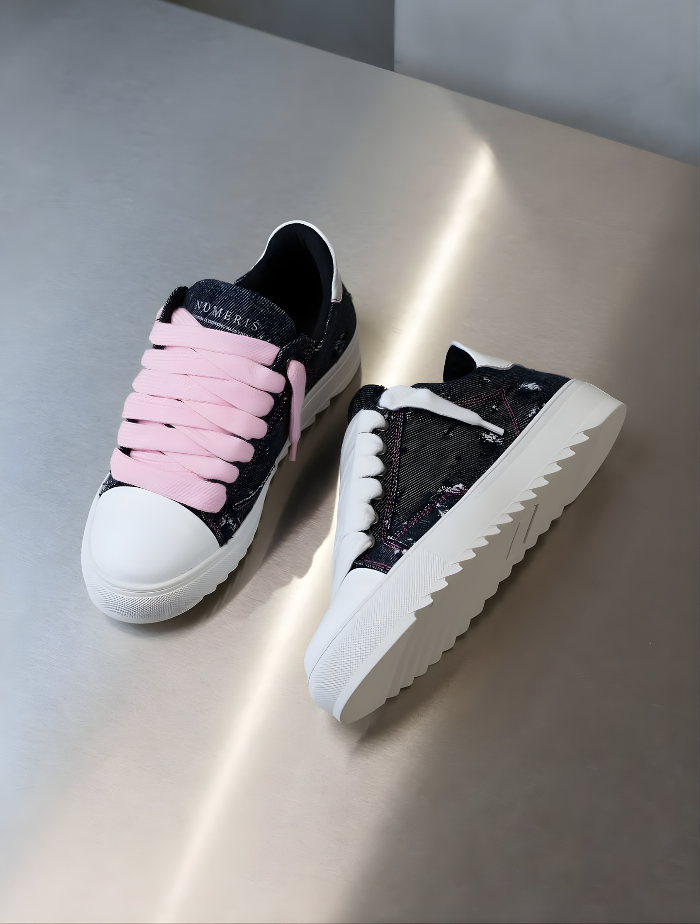 NUMERIS ATELIER PINK DENIM