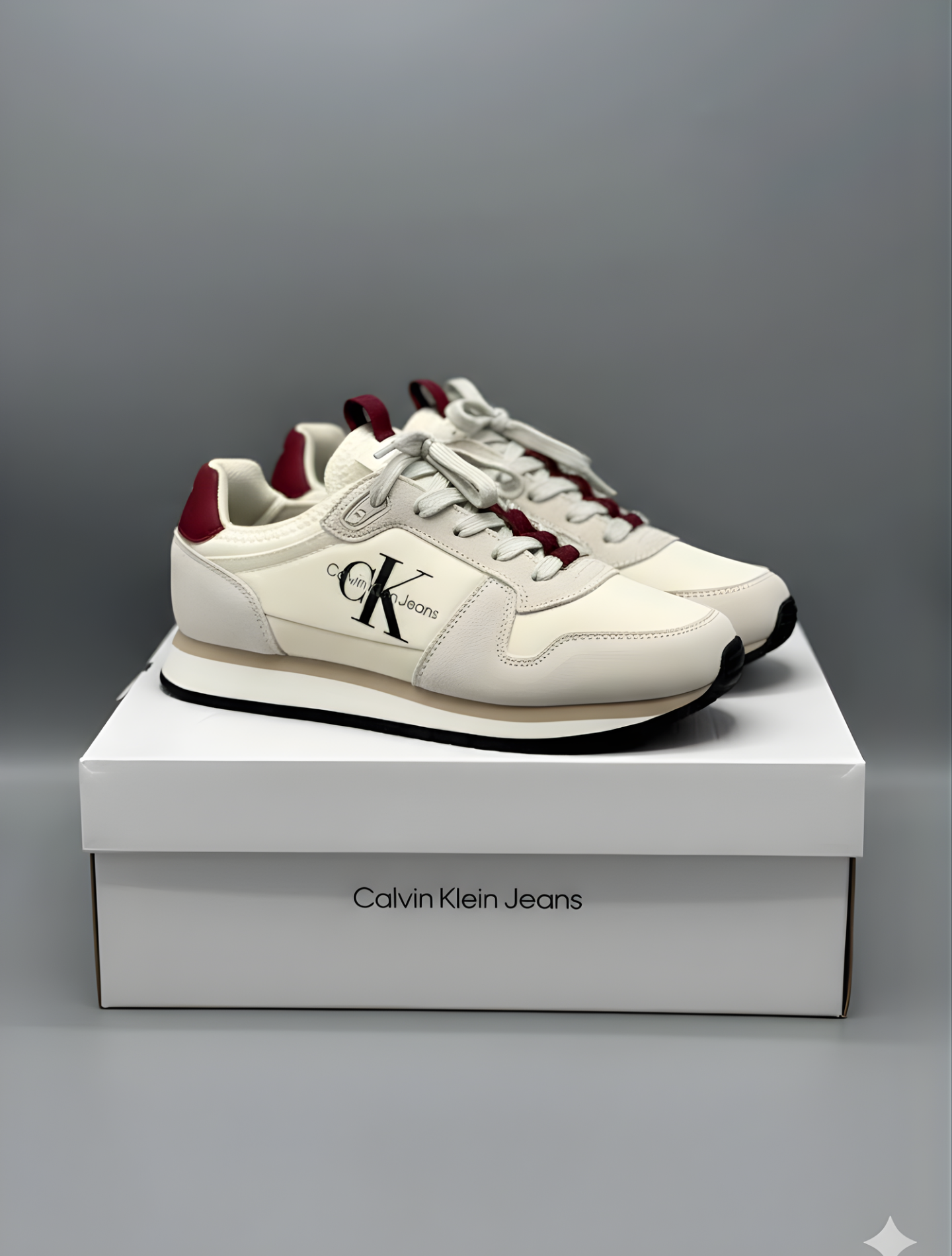 CALVIN KLEIN RUNNER SOCK LACEUP