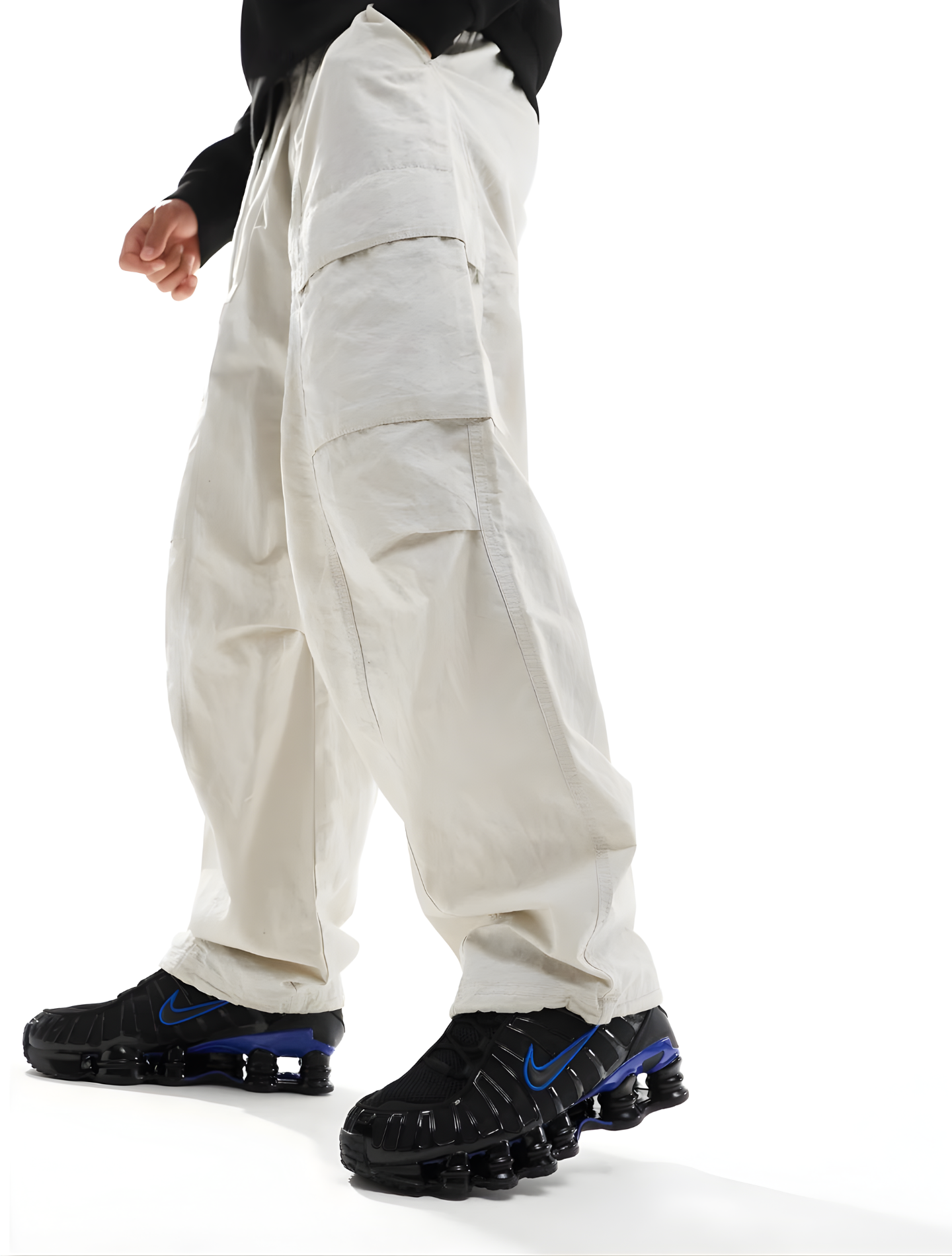 NIKE SHOX TL BLACK RACER BLUE