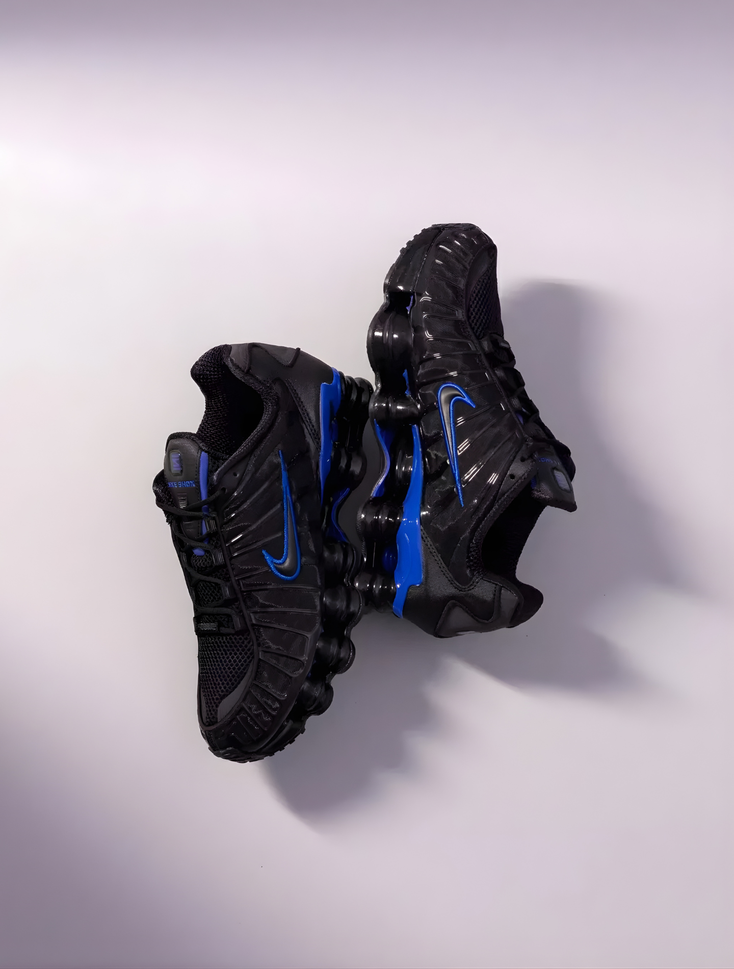 NIKE SHOX TL BLACK RACER BLUE