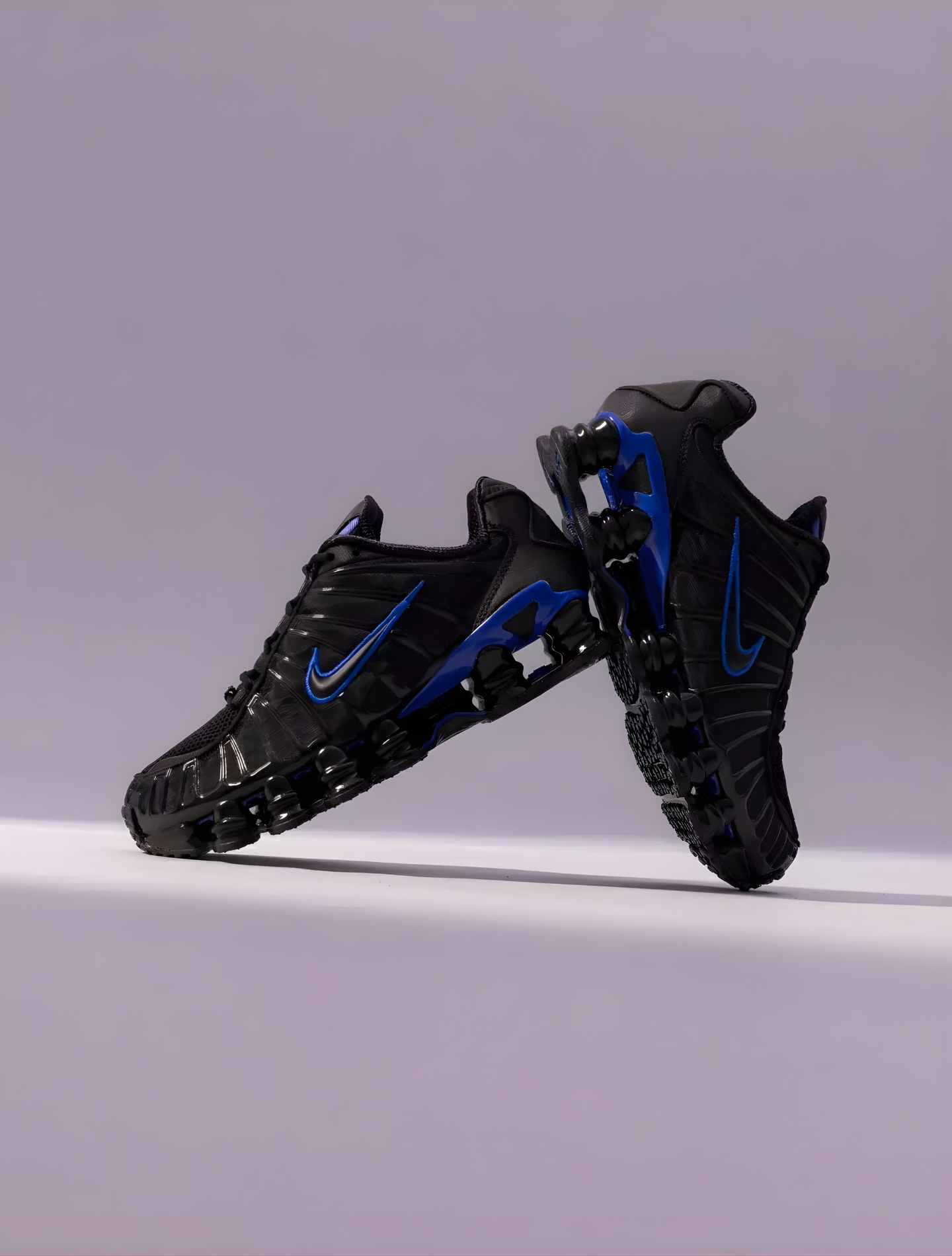 NIKE SHOX TL BLACK RACER BLUE