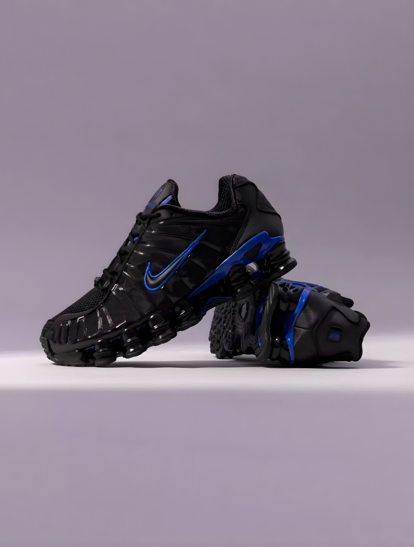 NIKE SHOX TL BLACK RACER BLUE