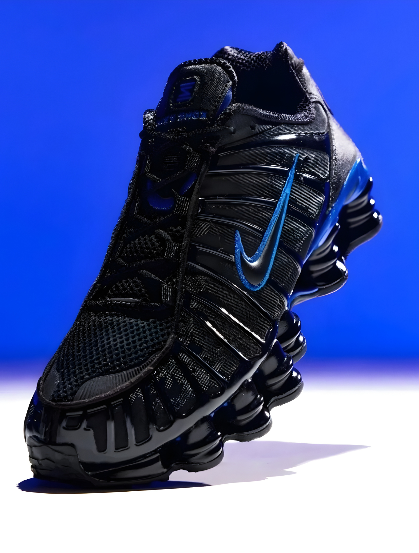 NIKE SHOX TL BLACK RACER BLUE