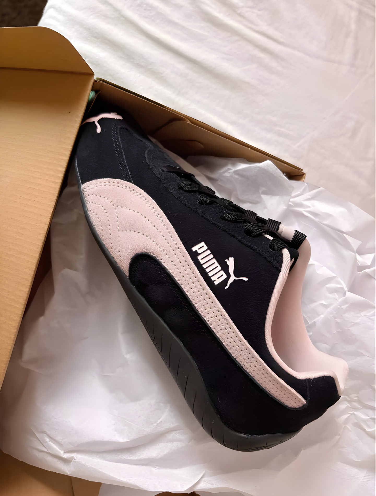PUMA SPEEDCAT OG BLACK MAUVE MIST