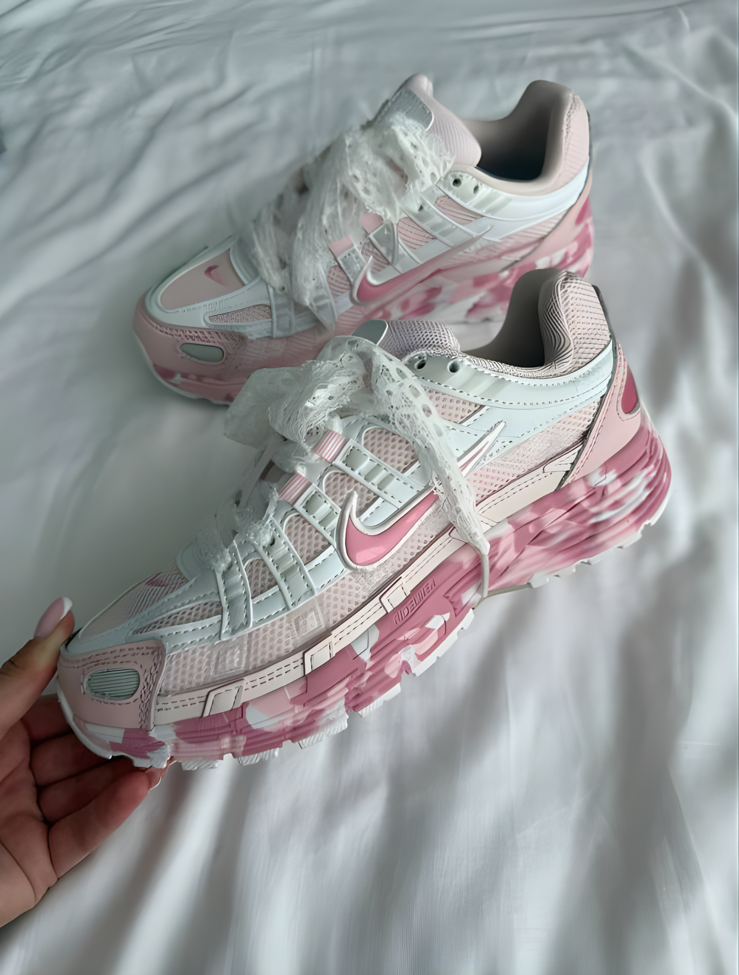 NIKE P-6000 CUSTOM PINK