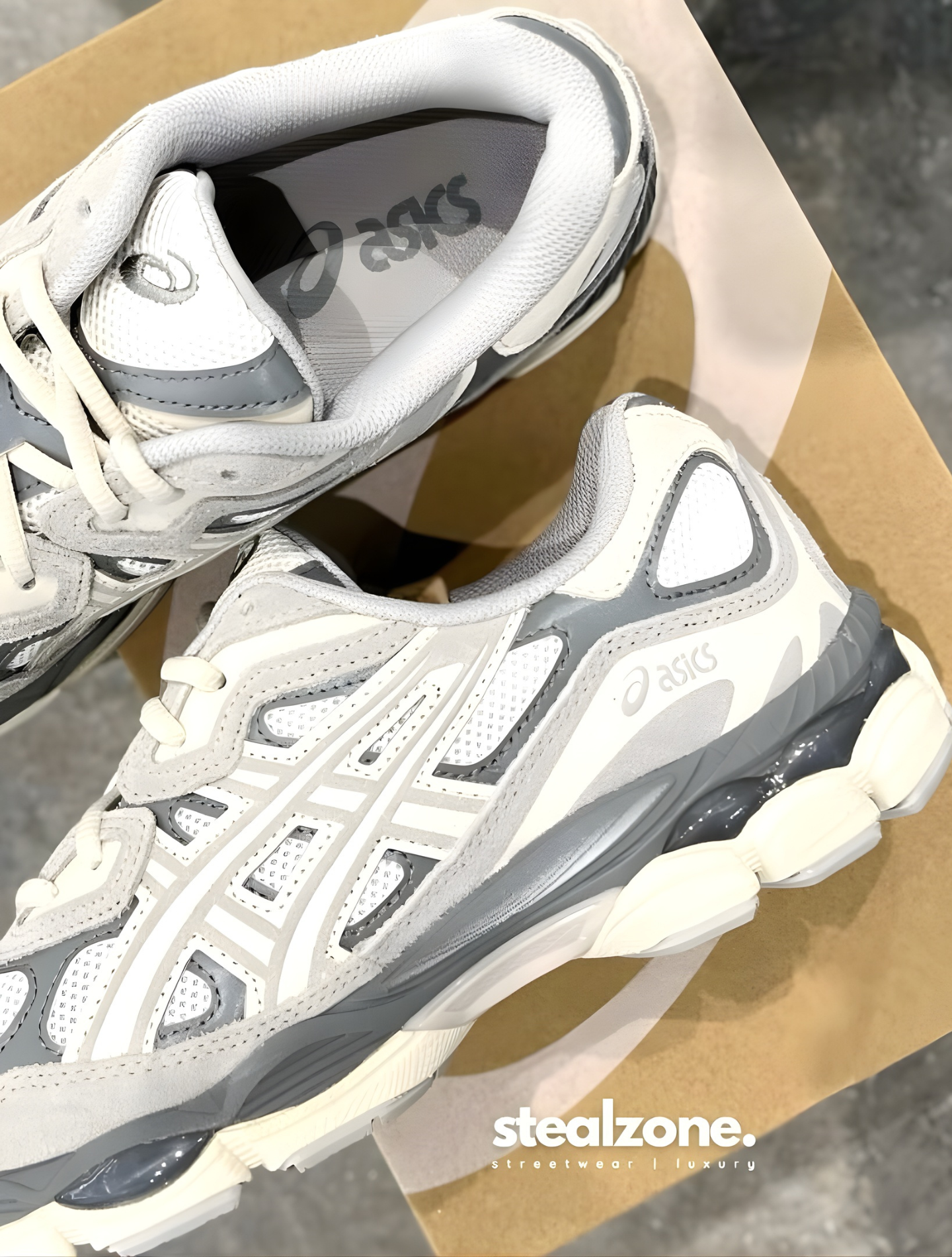 ASICS GEL-NYC CREAM OYSTER GREY