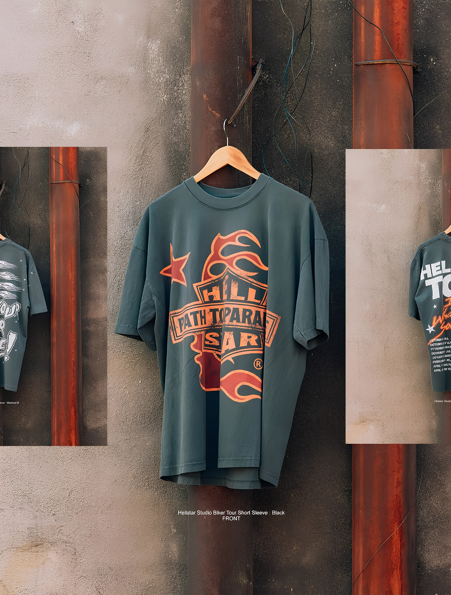 HELLSTAR STUDIOS BIKER TOUR TEE