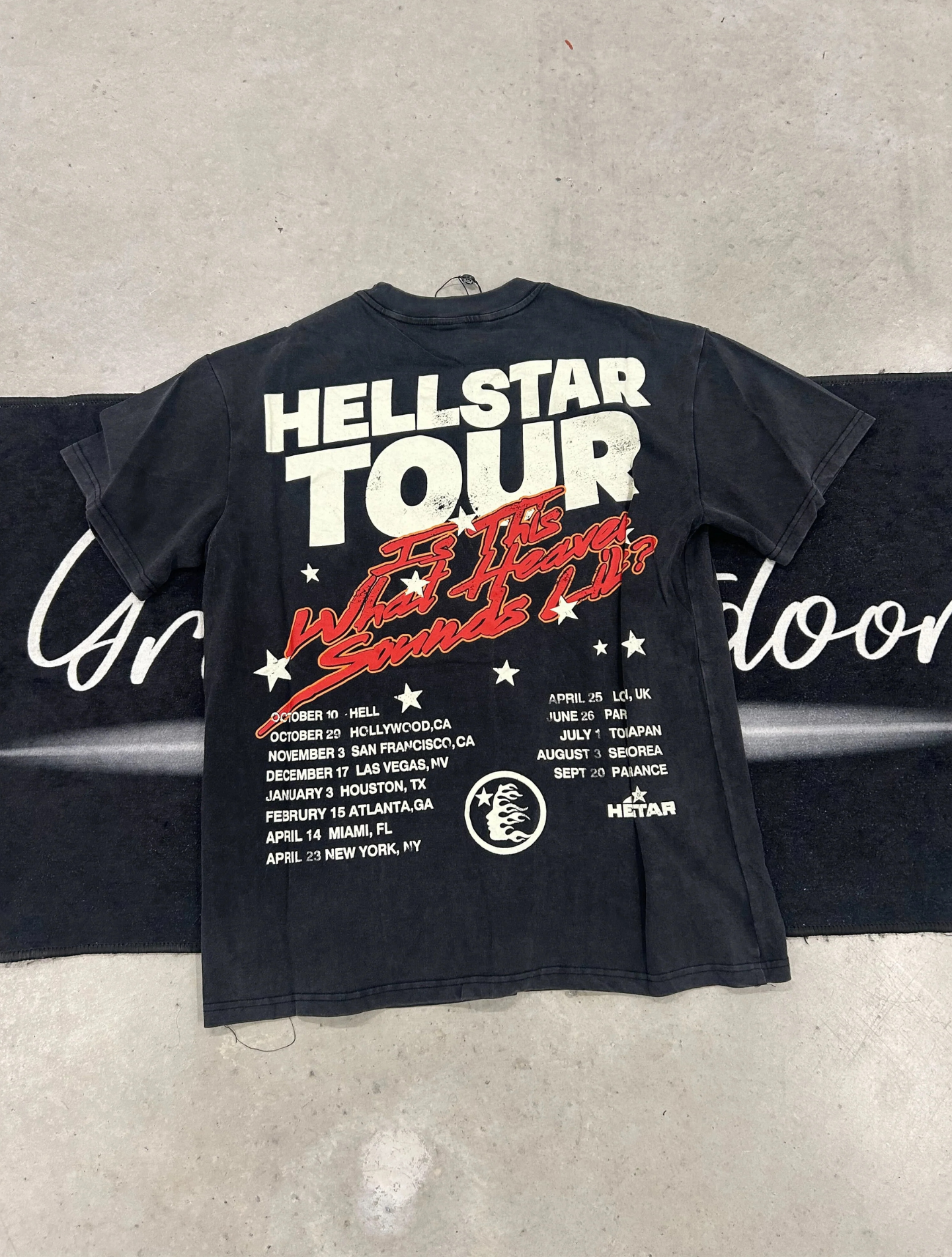 HELLSTAR STUDIOS BIKER TOUR TEE