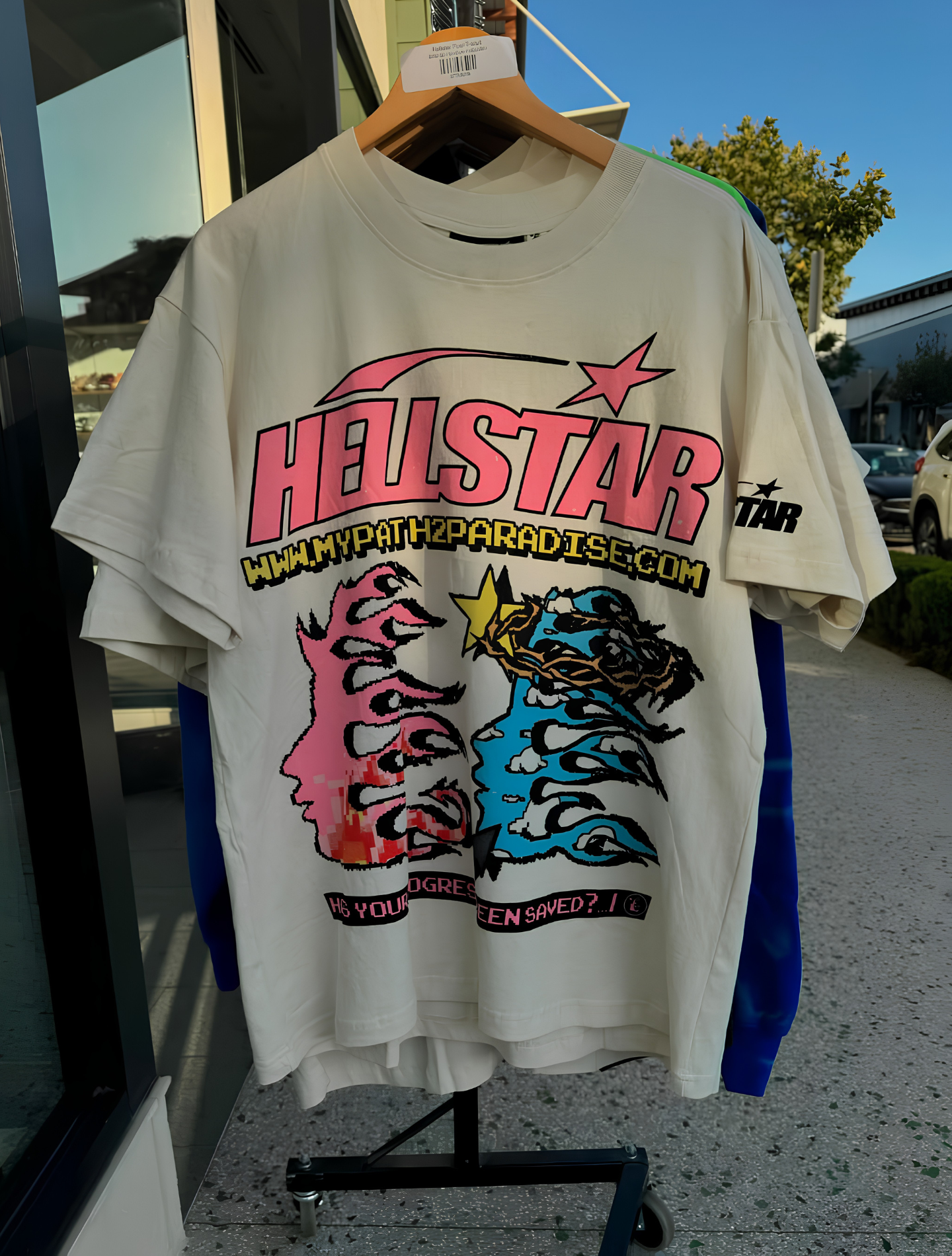 HELLSTAR PIXEL GRAPHIC