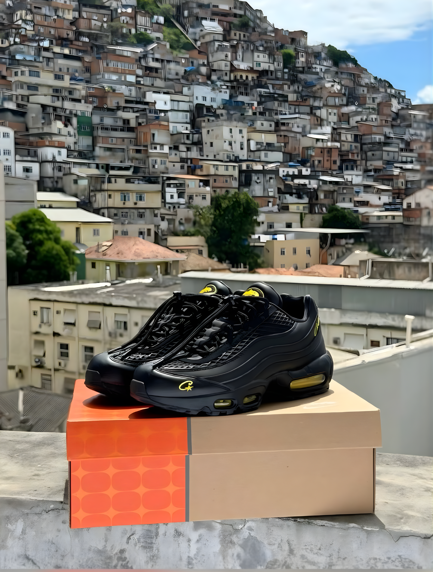 CORTEIZ X NIKE AIR MAX 95 HONEY BLACKS