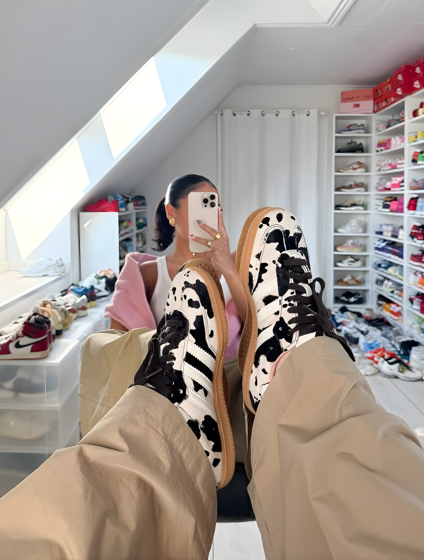 ADIDAS SAMBA OG COW PRINT
