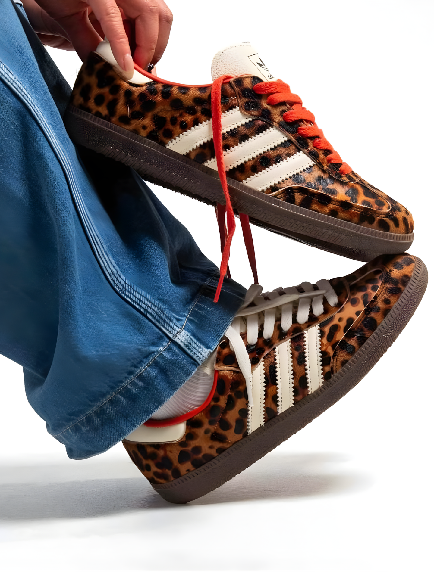 ADIDAS SAMBA OG LEOPARD