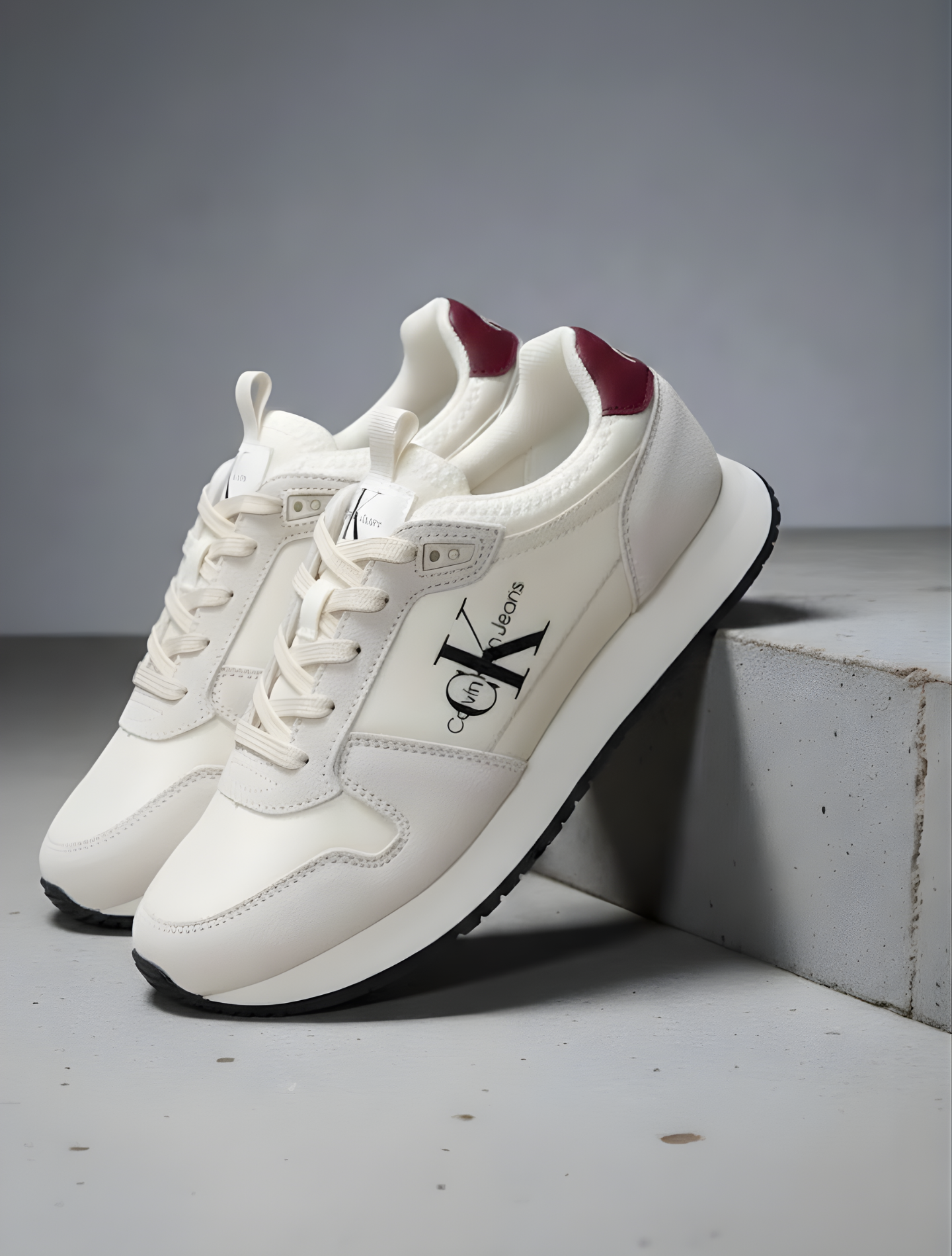 CALVIN KLEIN RUNNER SOCK LACEUP