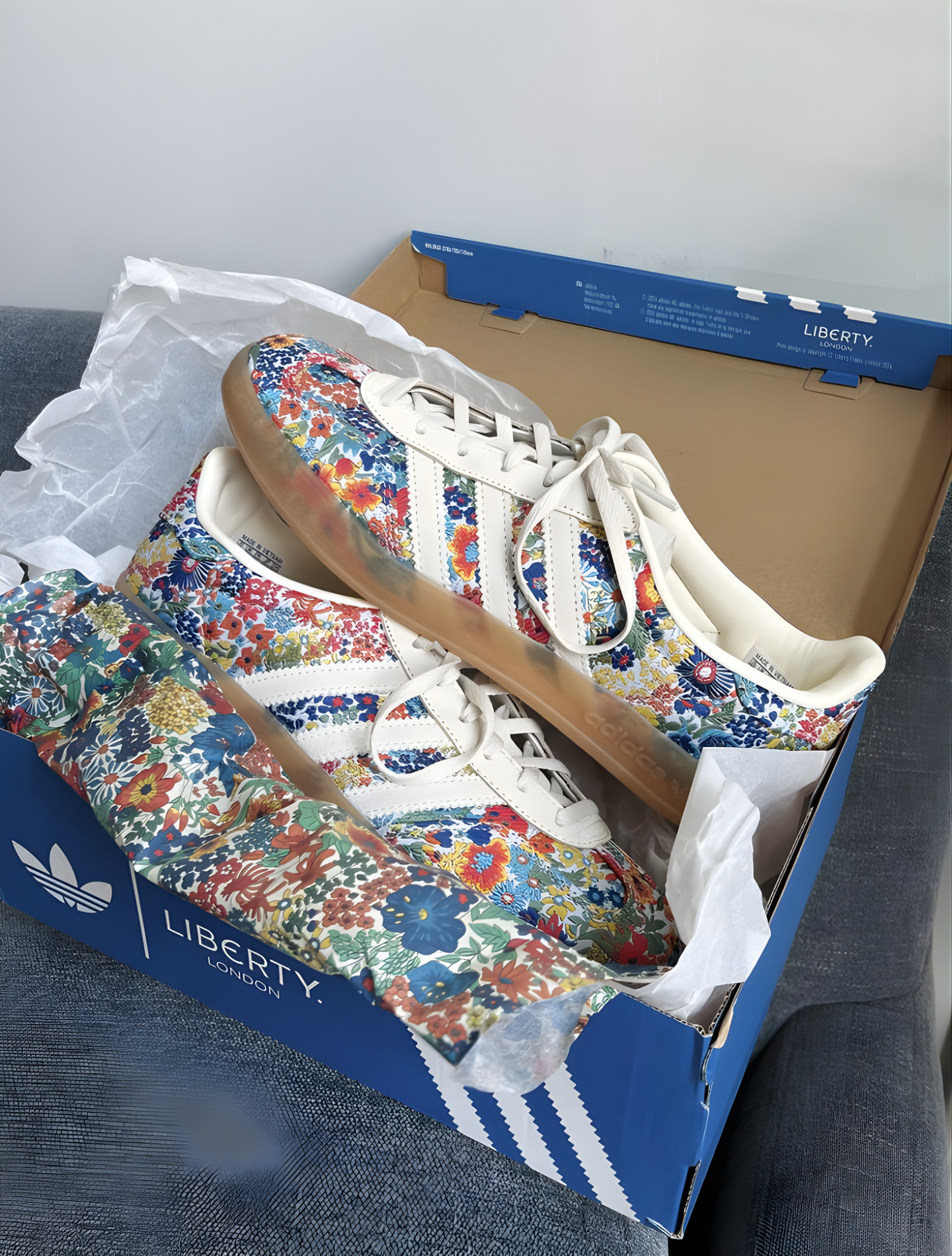 ADIDAS GAZELLE LIBERTY LONDON