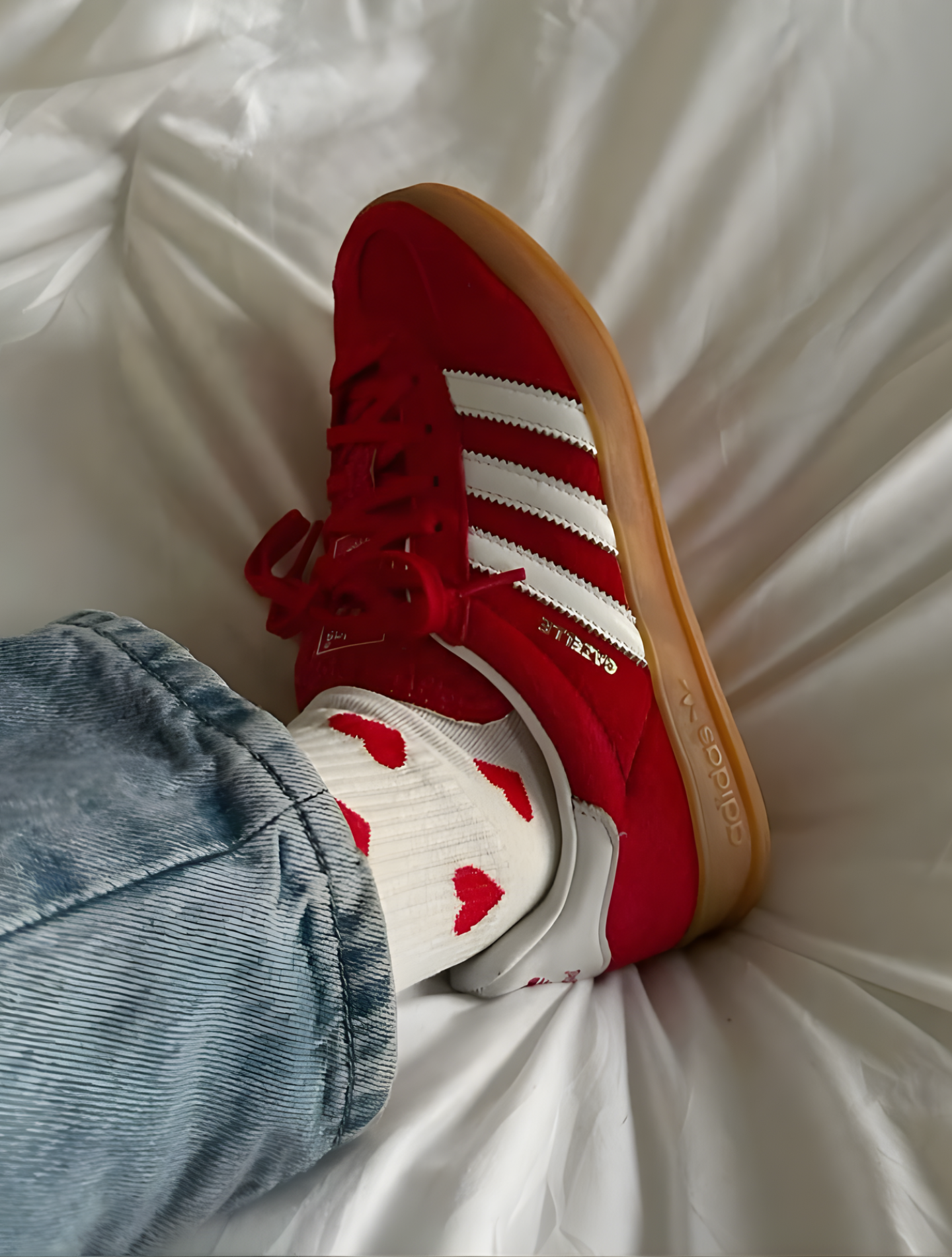 ADIDAS GAZELLE INDOOR SCARLET RED