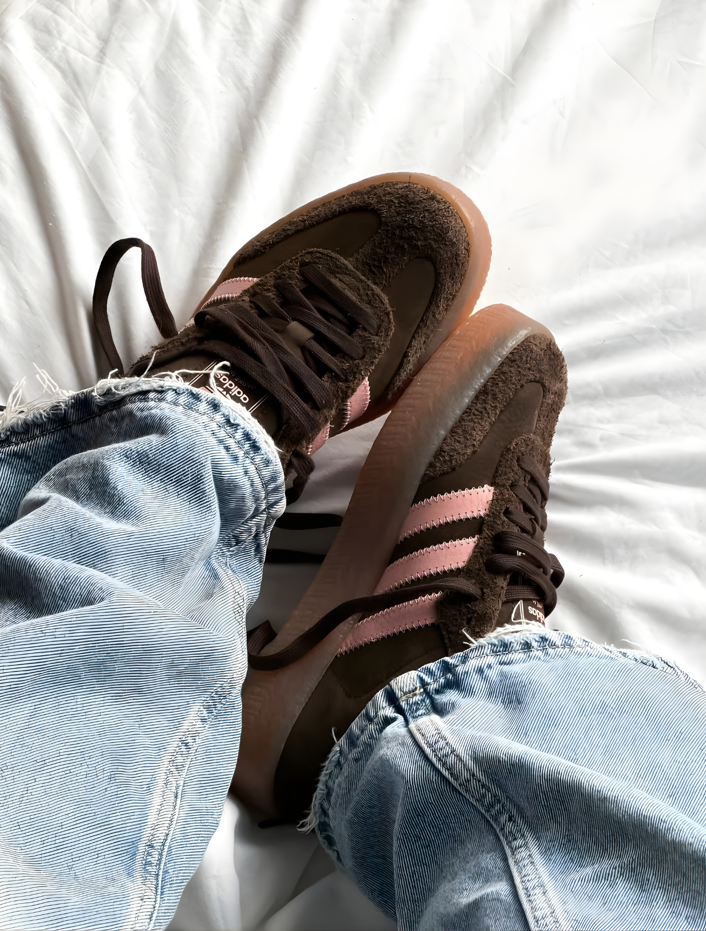 ADIDAS SAMBA DARK BROWN WONDER MAUVE