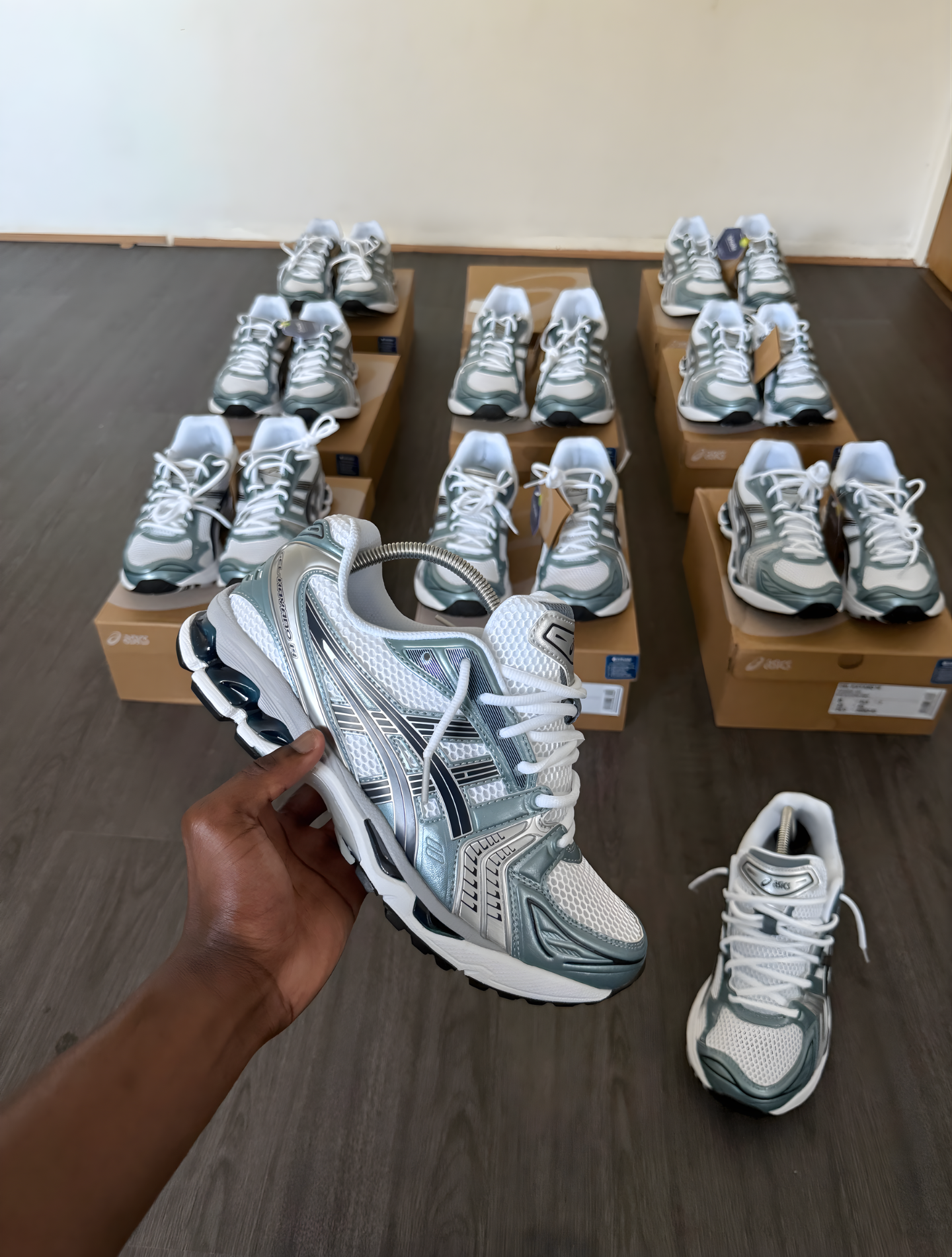 ASICS GEL KAYANO 14 FJORD GREY