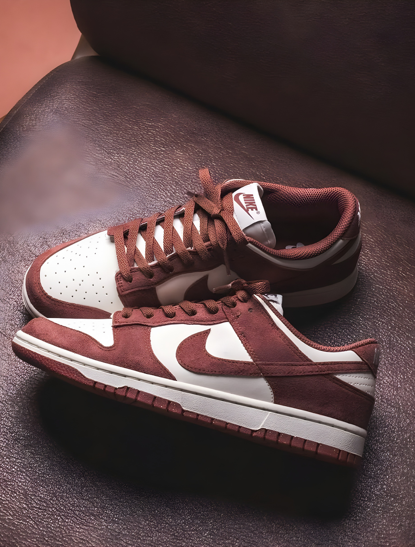 NIKE DUNK LOW NEXT NATURE RED SEPIA