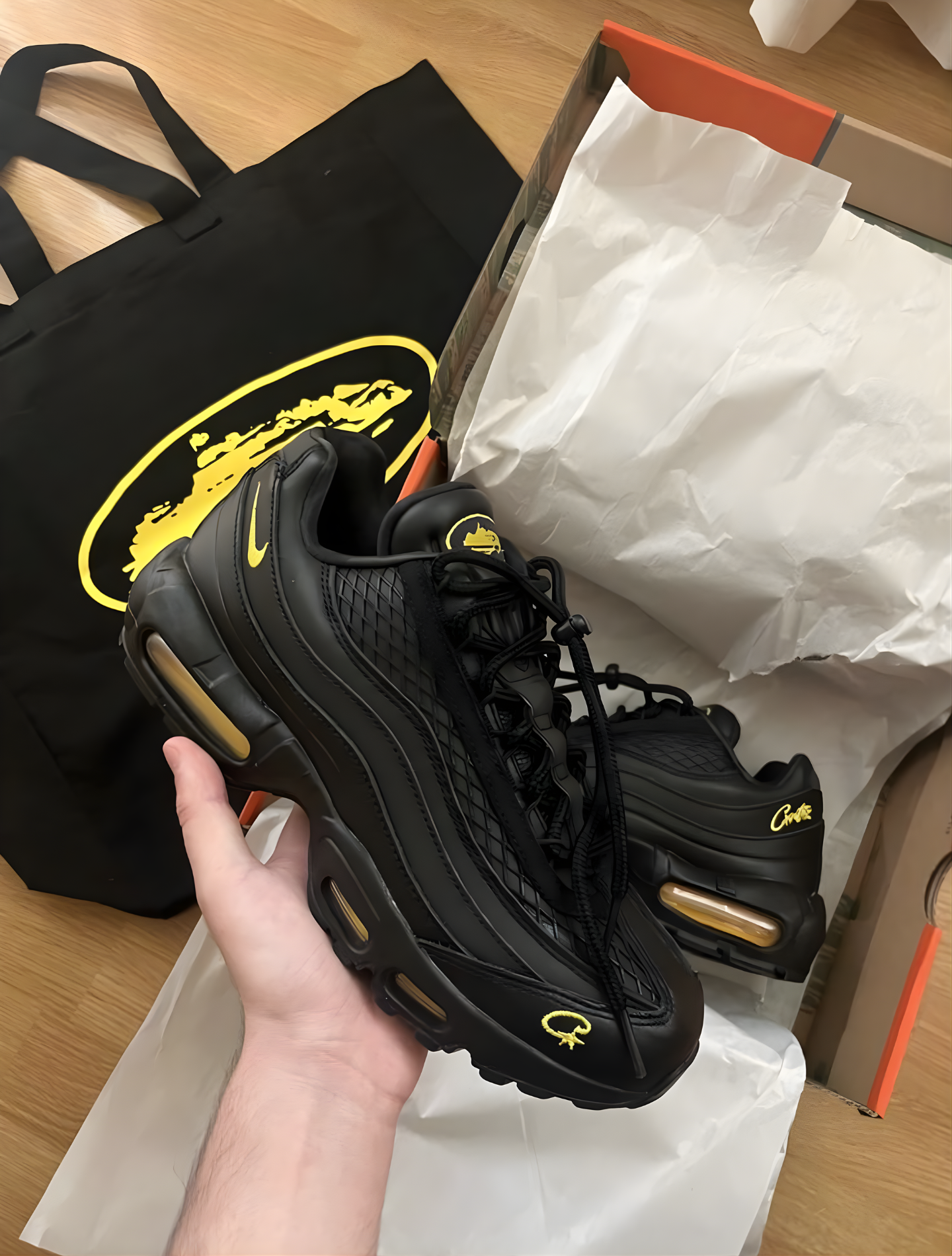 CORTEIZ X NIKE AIR MAX 95 HONEY BLACKS