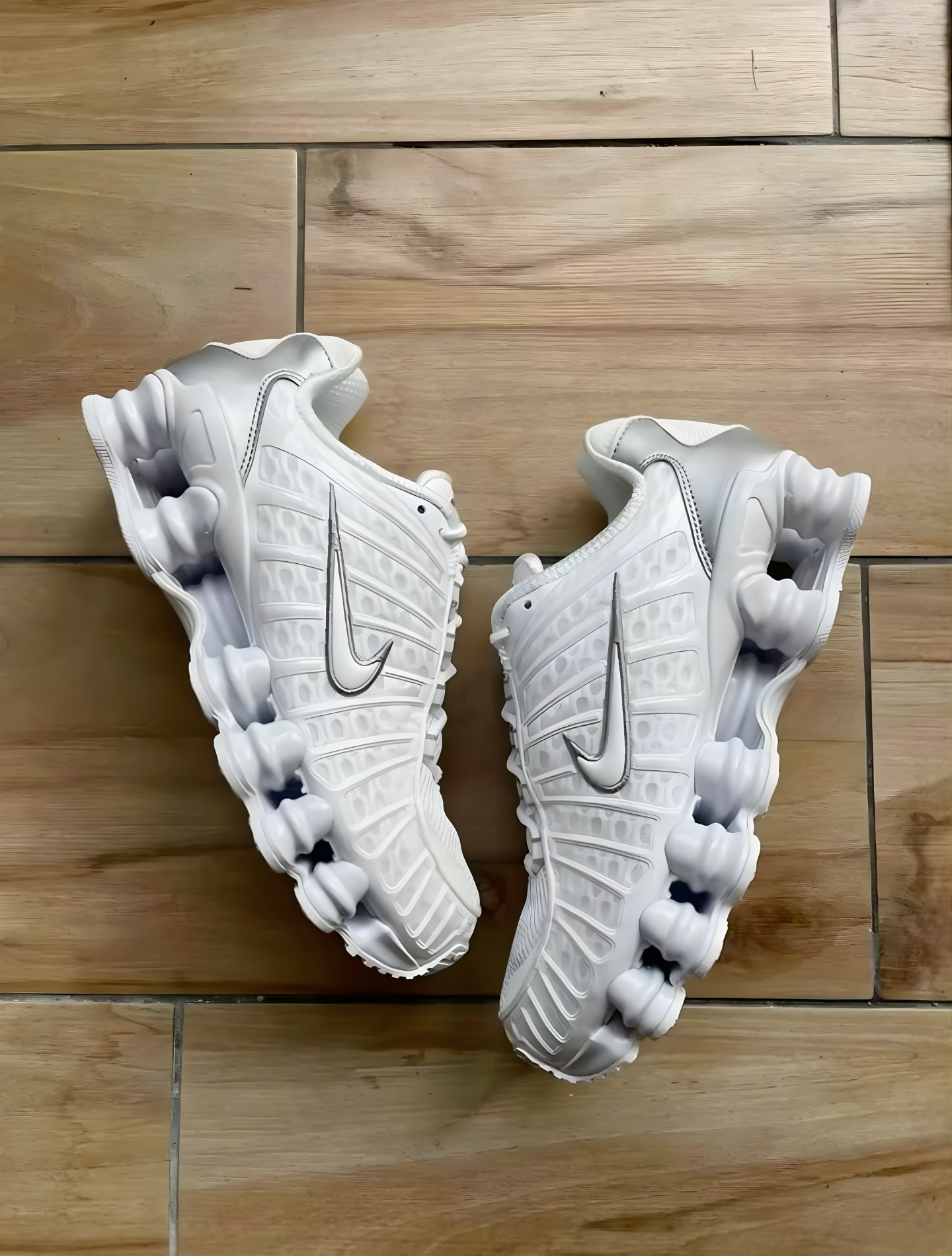 NIKE SHOX TL WHITE