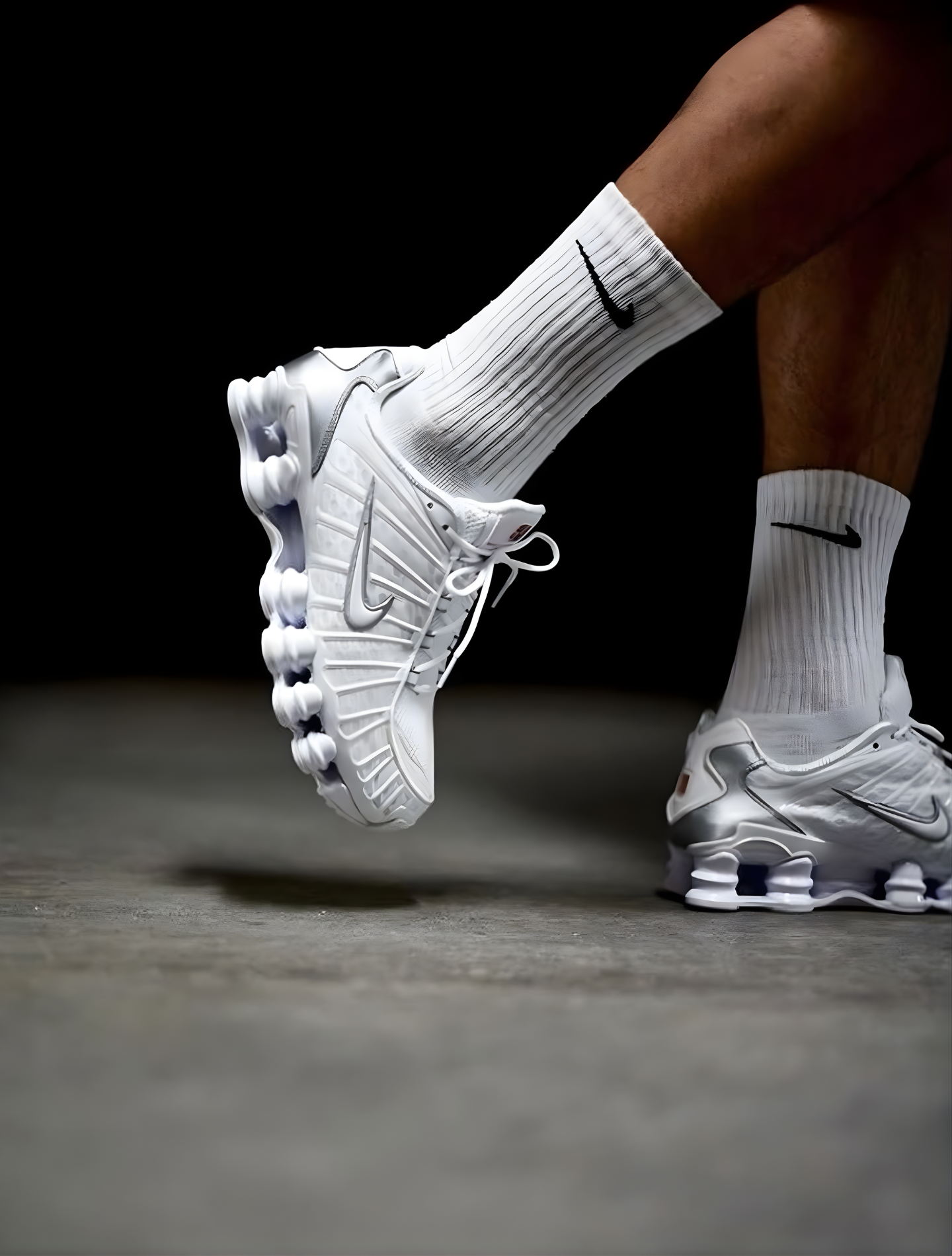 NIKE SHOX TL WHITE