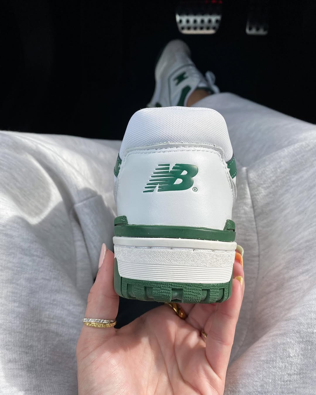 NEW BALANCE 550 WHITE GREEN