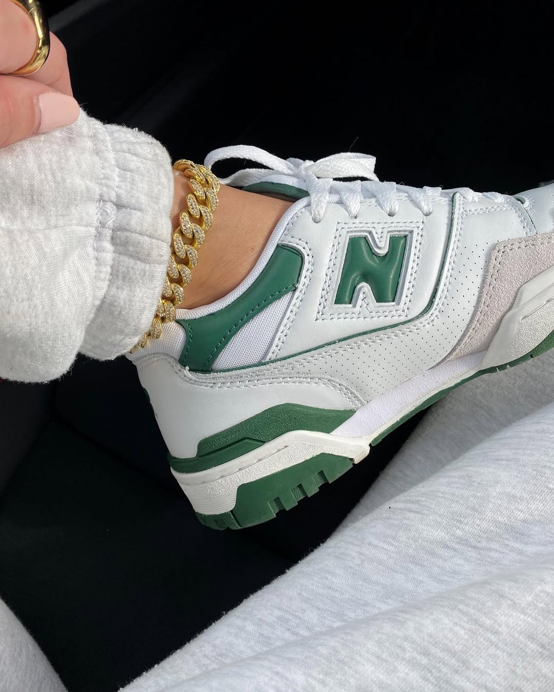NEW BALANCE 550 WHITE GREEN