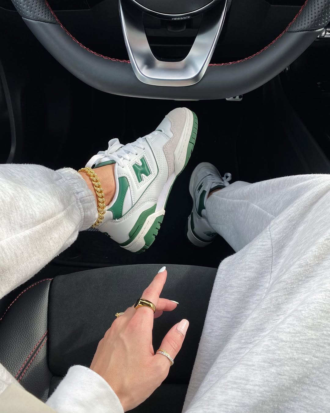NEW BALANCE 550 WHITE GREEN