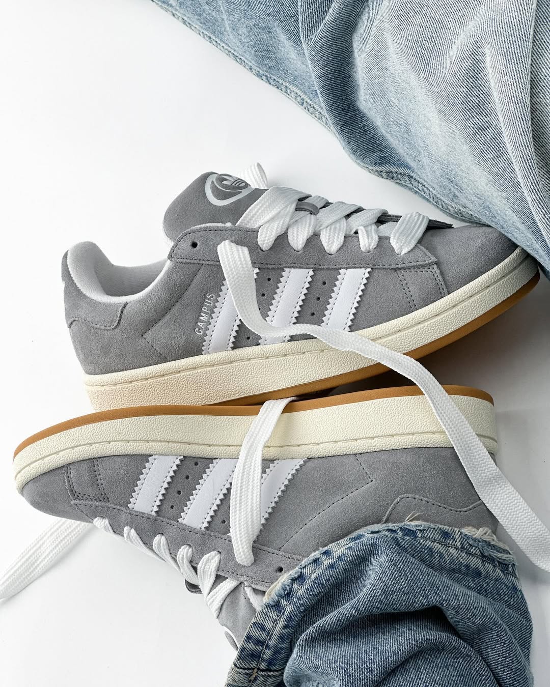 ADIDAS CAMPUS 00S GREY WHITE