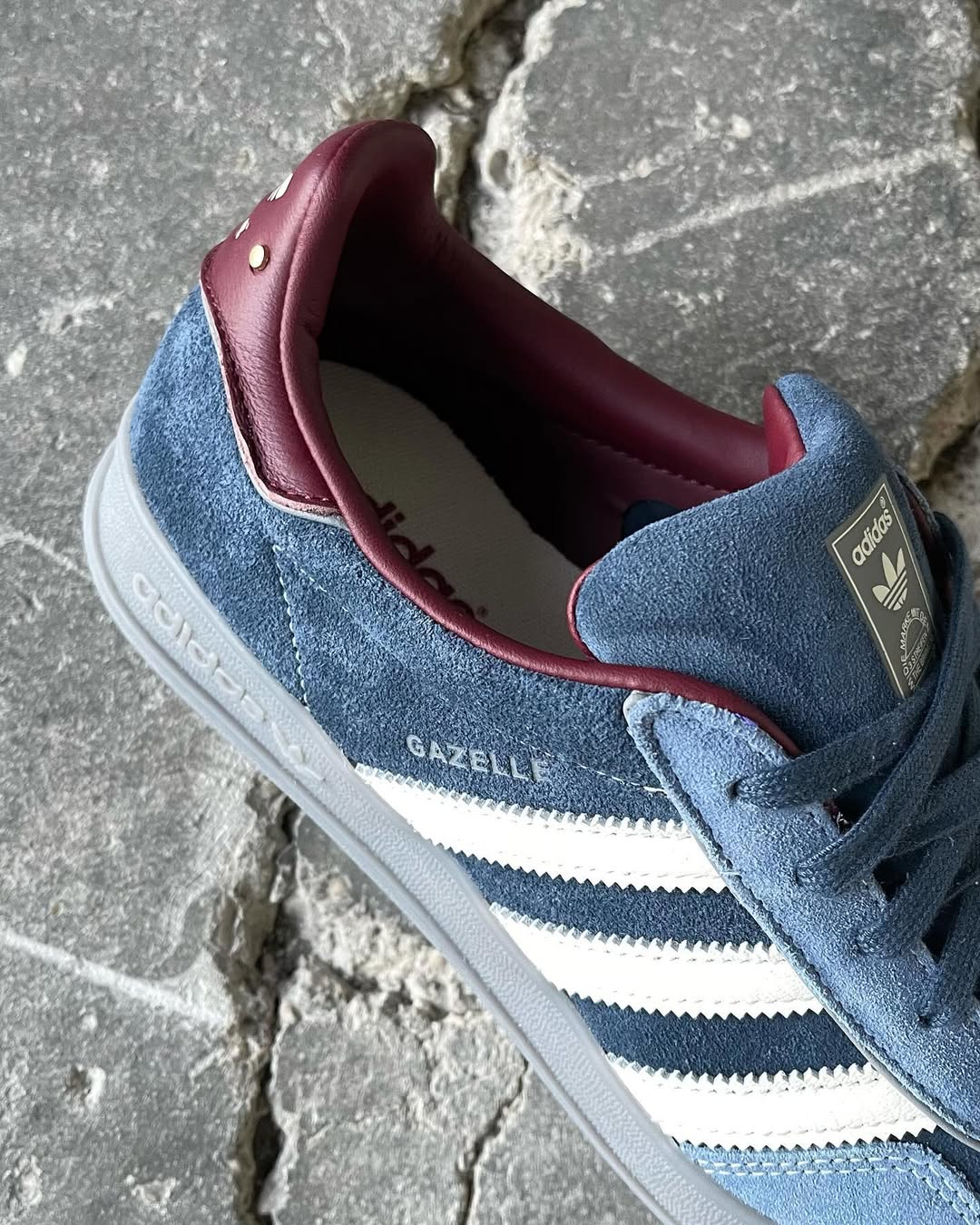 ADIDAS GAZELLE INDOOR CREW NAVY BURGUNDY