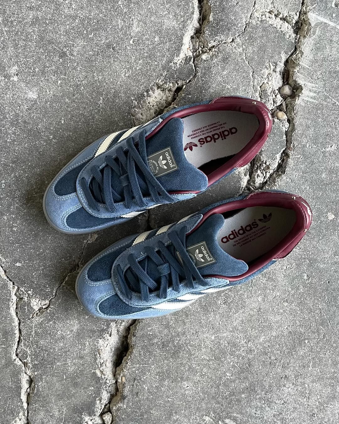 ADIDAS GAZELLE INDOOR CREW NAVY BURGUNDY