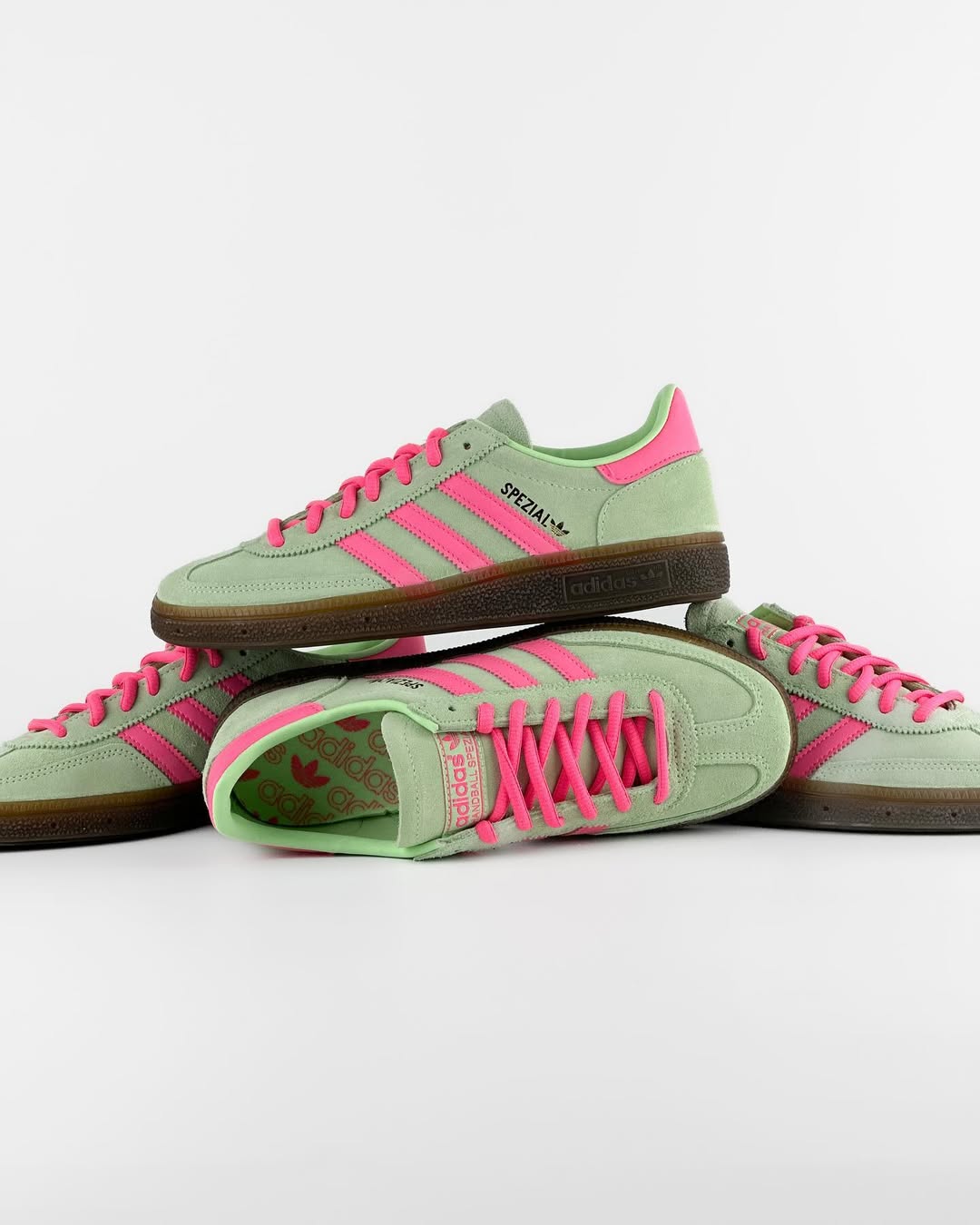 ADIDAS HANDBALL SPEZIAL GREEN LUCID PINK
