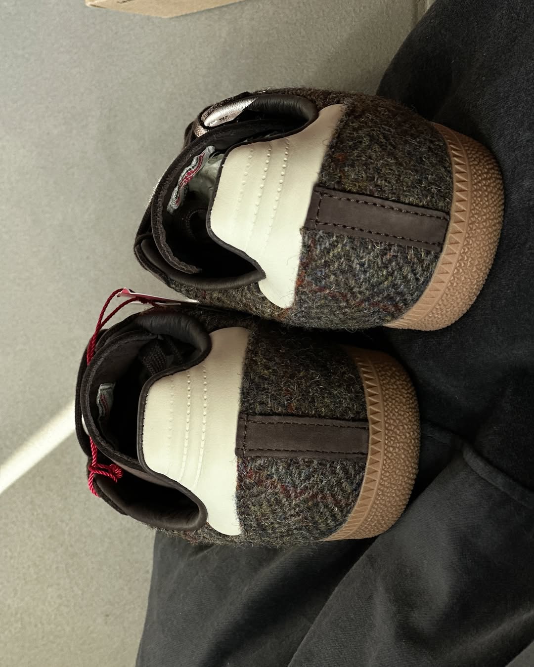 SAMBA OG DARK BROWN TWEED