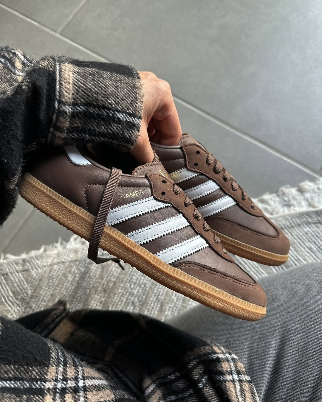ADIDAS SAMBA OG EARTH STRATA GUM
