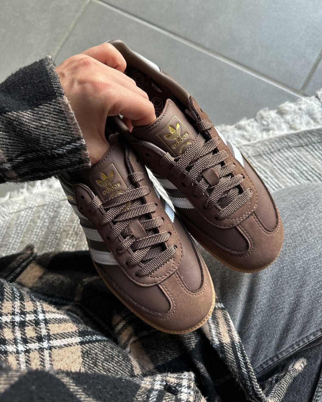 ADIDAS SAMBA OG EARTH STRATA GUM