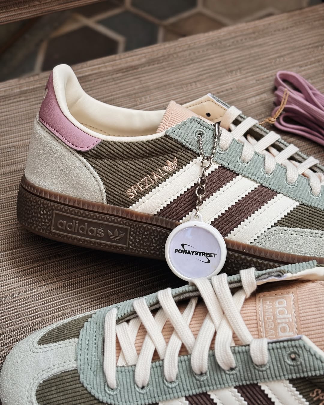 ADIDAS HANDBALL SPEZIAL SILVER GREEN MAGIC MAUVE