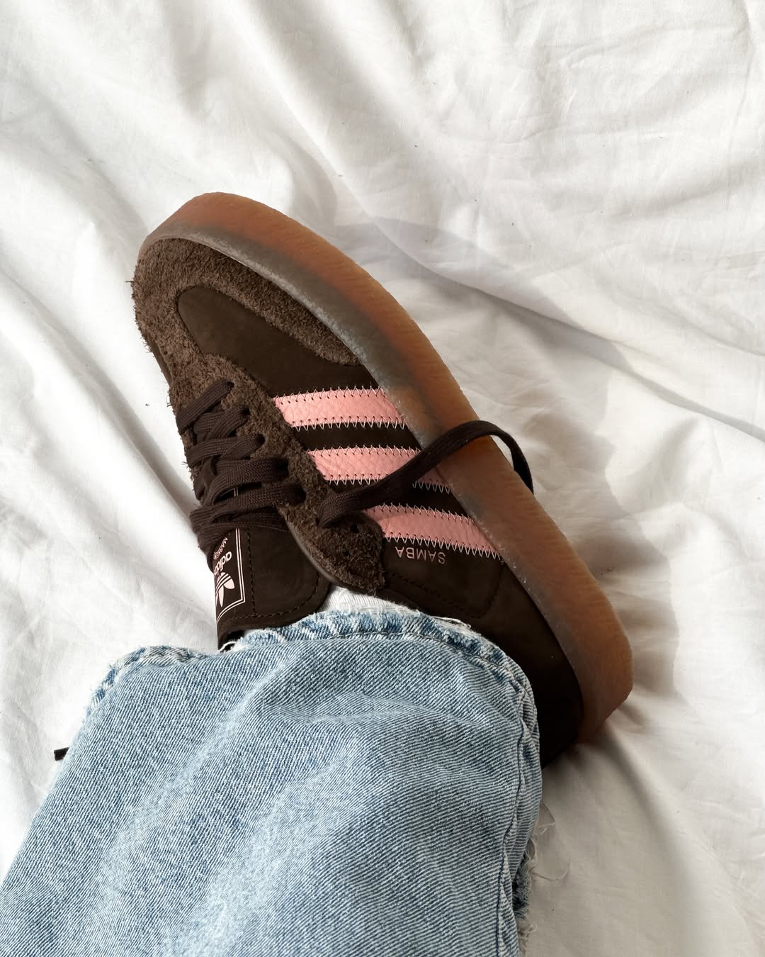 ADIDAS SAMBA DARK BROWN WONDER MAUVE