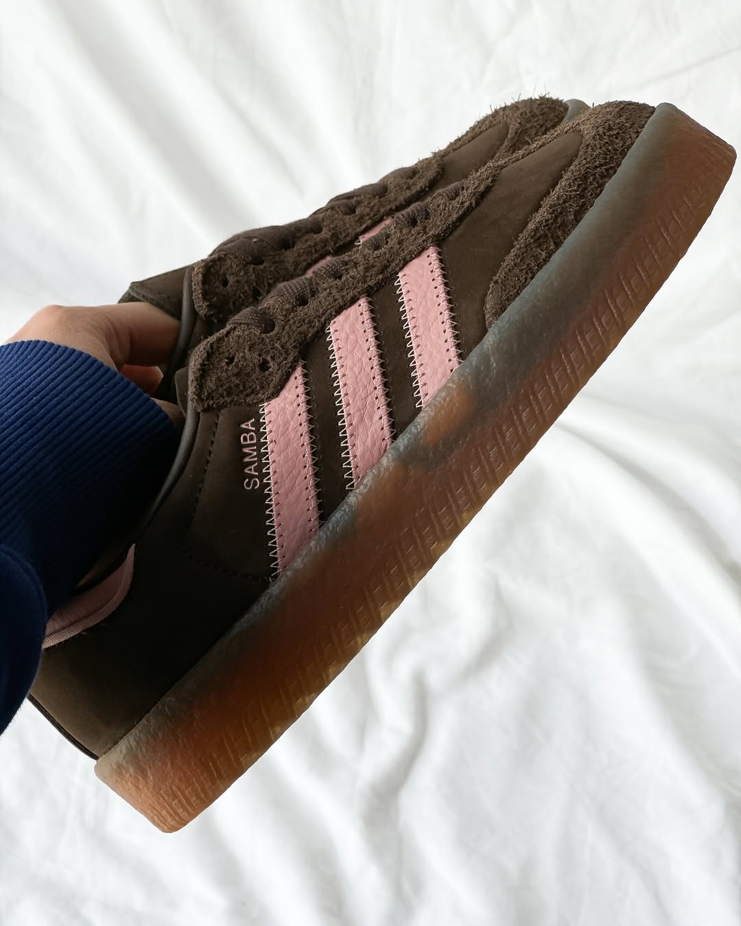 ADIDAS SAMBA DARK BROWN WONDER MAUVE