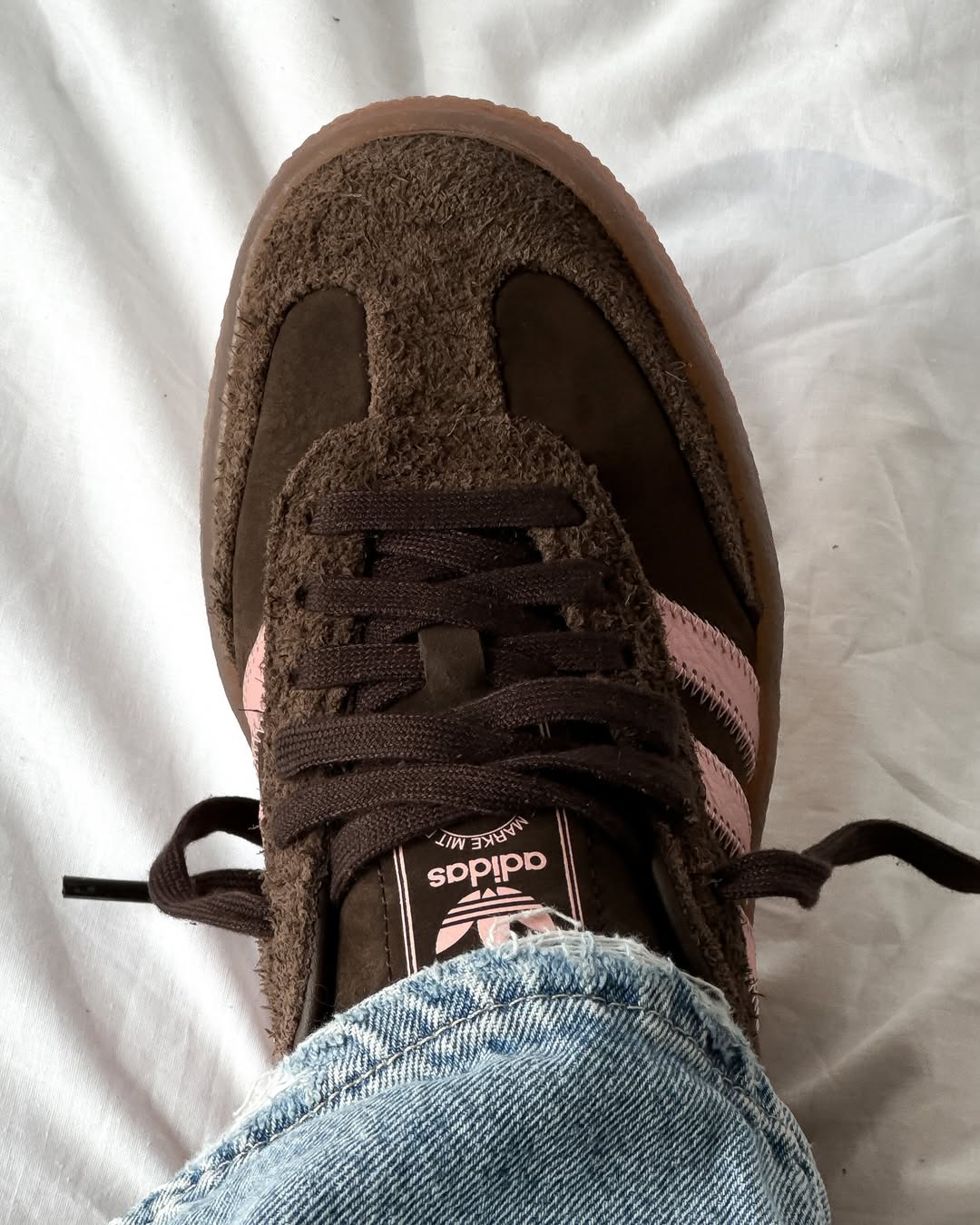 ADIDAS SAMBA DARK BROWN WONDER MAUVE