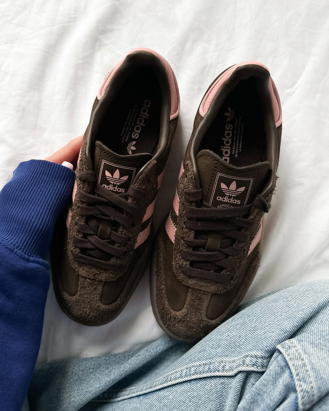 ADIDAS SAMBA DARK BROWN WONDER MAUVE