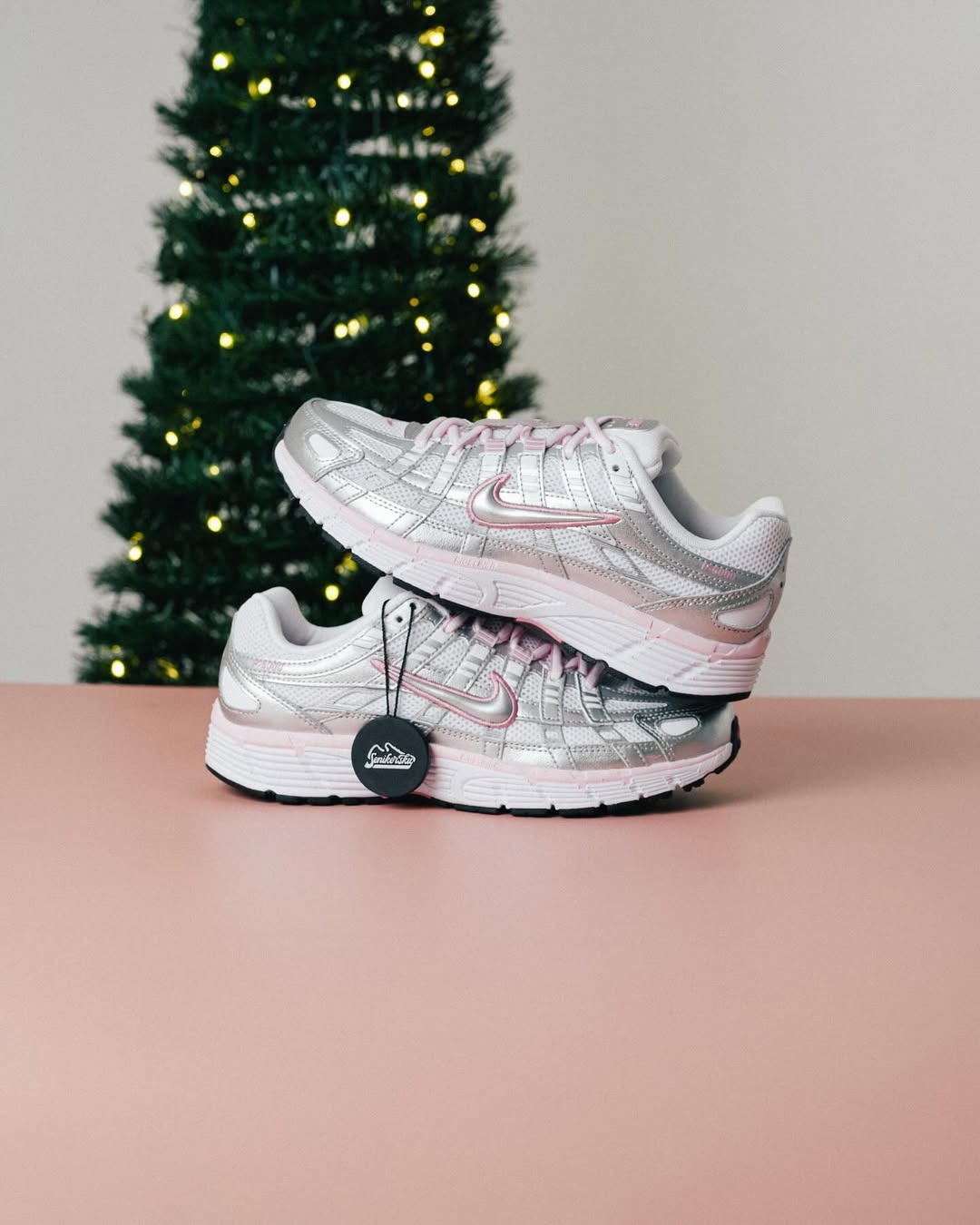 NIKE P-6000 WHITE ELEMENTAL PINK