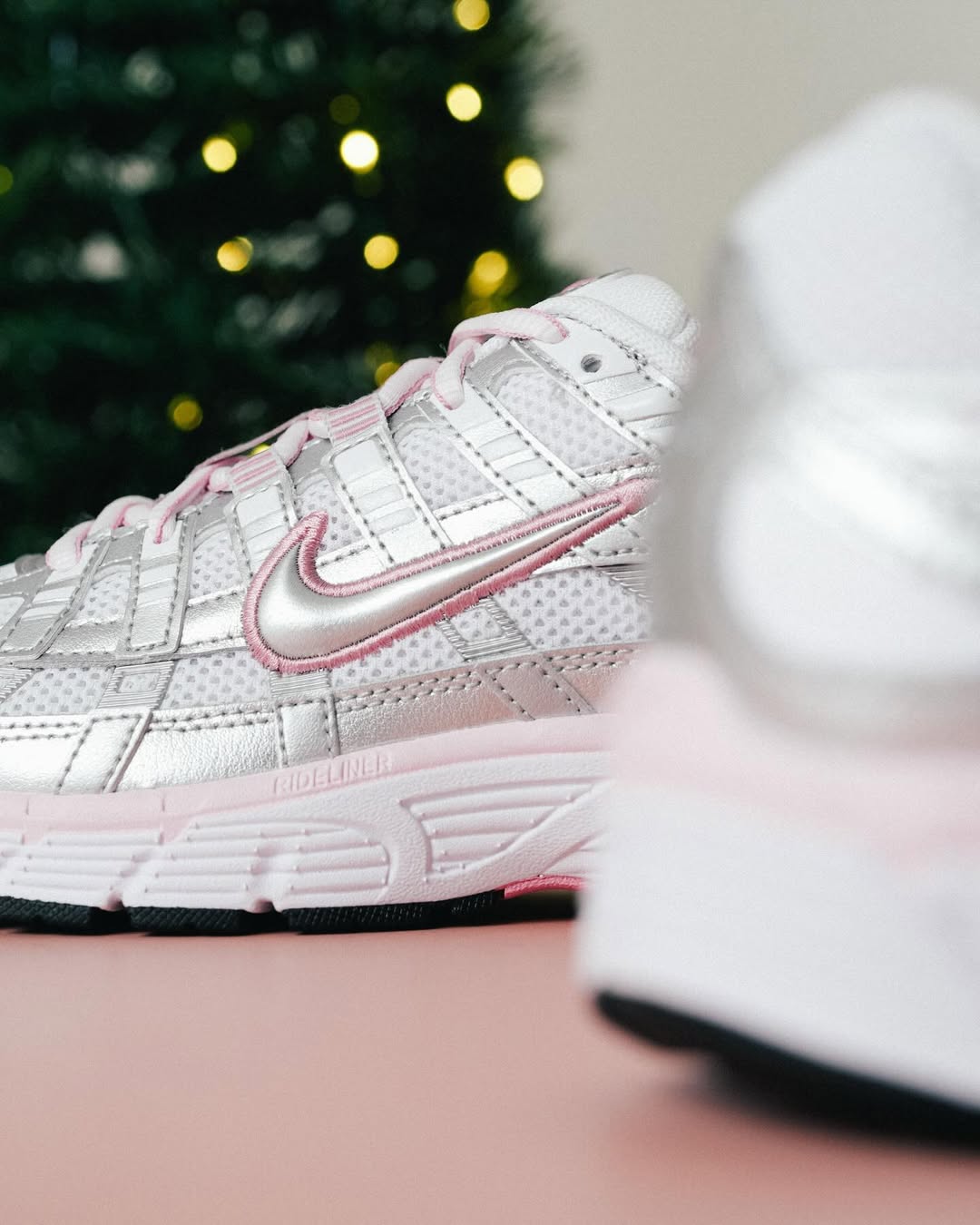 NIKE P-6000 WHITE ELEMENTAL PINK