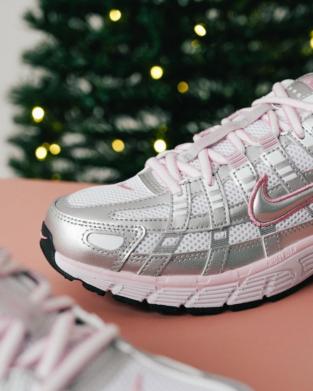 NIKE P-6000 WHITE ELEMENTAL PINK