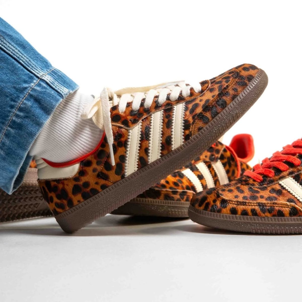 ADIDAS SAMBA OG LEOPARD
