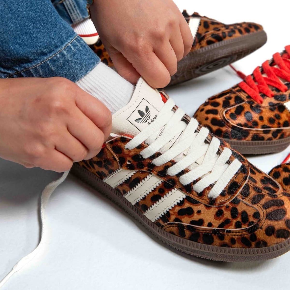 ADIDAS SAMBA OG LEOPARD