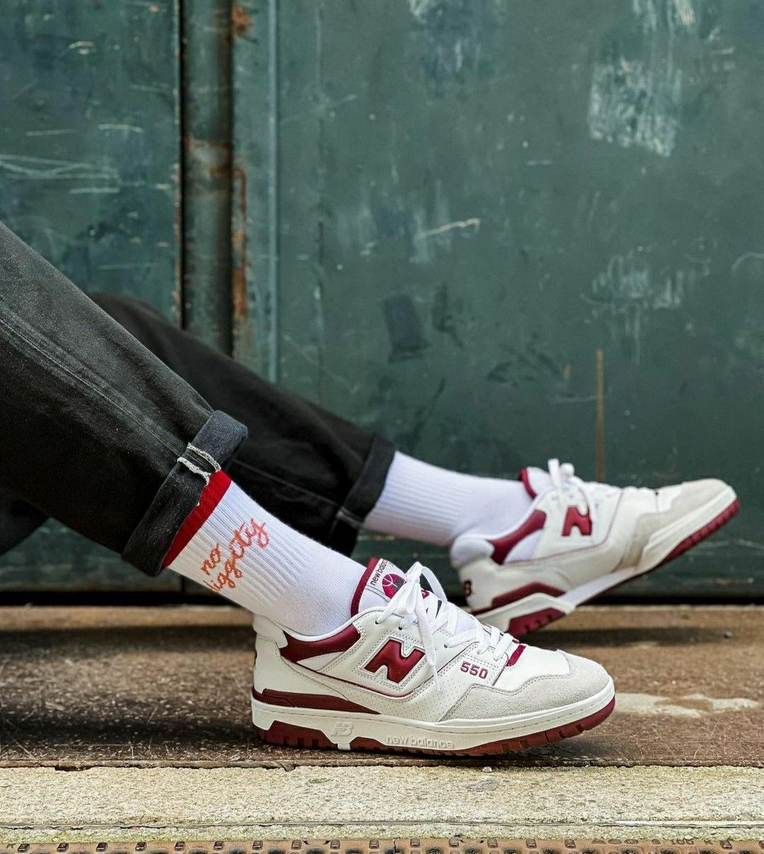NEW BALANCE 550 BURGUNDY