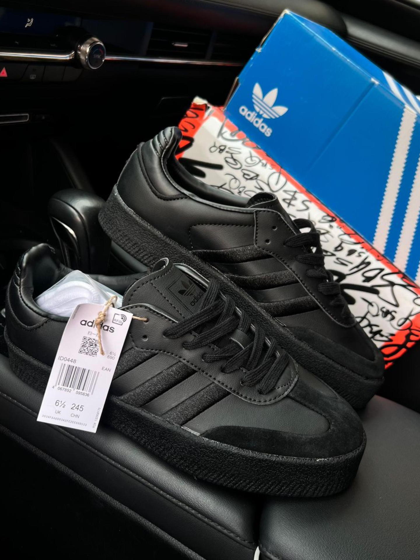 ADIDAS SAMBA XLG BLACK